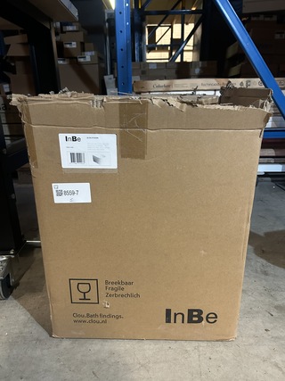 Wandcloset 48cm wit keramiek Clou InBe, IB/04.01130SN